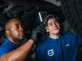 SvensCar Volvo Werkplaats Collega's Controle