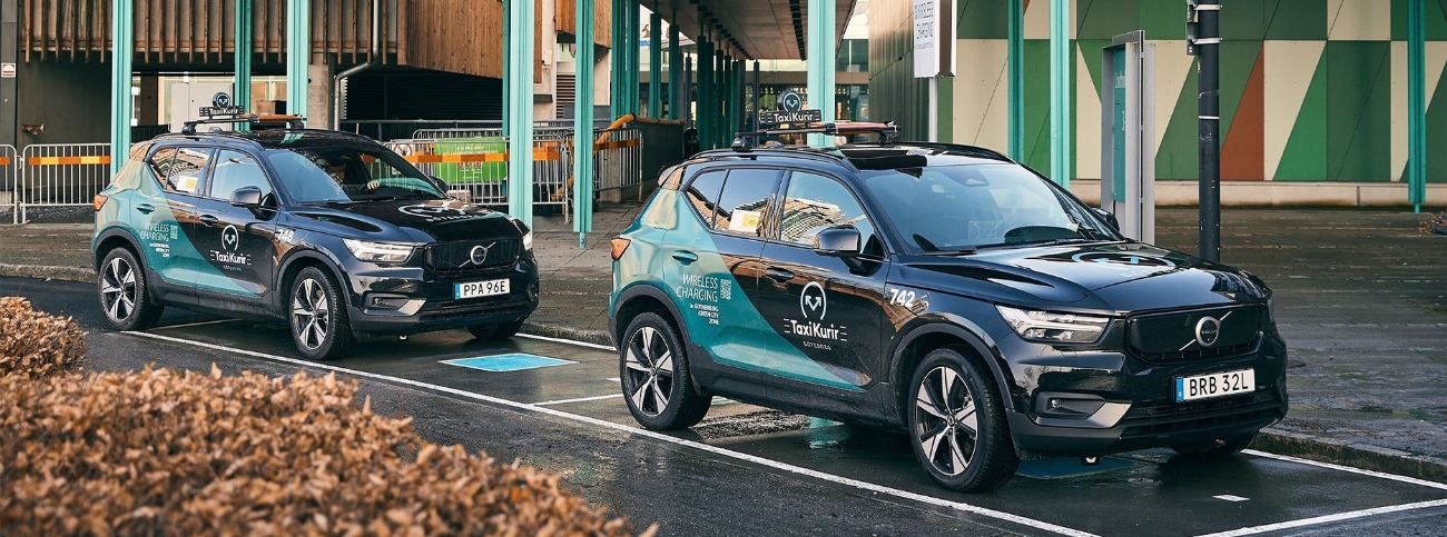 Volvo Test Draadloos Laden Technologie