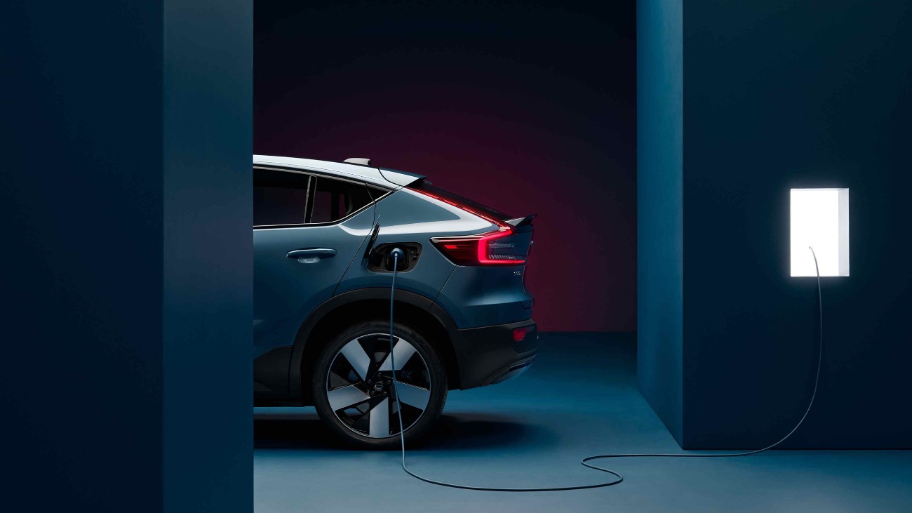 Volvo C40 Recharge opladen