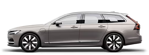 Volvo V90 Hybrid exterieur zijkant
