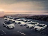 SvensCar Volvo op rij wit